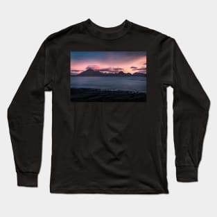 Magical Sunrise by the Sea in Isle Of Skye Scotland Long Sleeve T-Shirt